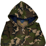 Age 7 Polo By Ralph Lauren Camo Hoodie - Small Camo Cotton