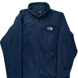 The North Face Fleece Jacket - Medium Blue Polyester