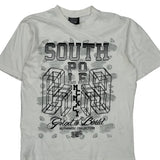 Grind To Build Southpole Graphic T-Shirt - Large White Cotton