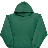 Soft Fade Made In USA Russell Athletic Hoodie - Large Green Cotton