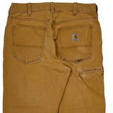 Carhartt Carpenter Trousers - 32W 30L Brown Cotton