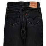 Levis Jeans - 27W 28L Black Cotton