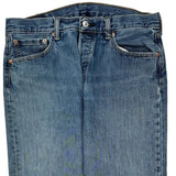 501 Levis Jeans - 34W 31L Blue Cotton