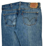 501 Levis Jeans - 36W 31L Blue Cotton