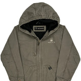 Dri Duck Jacket - Large Grey Cotton