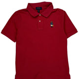 Age 12 Polo By Ralph Lauren Polo Shirt - Large Red Cotton