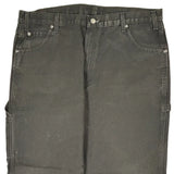 Dickies Double Knee Carpenter Trousers - 36W 30L Grey Cotton