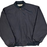 Unbranded Bomber Jacket - 2XL Gray Polyester
