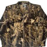 Interchange Columbia Camo Fleece Jacket - Large Camo Polyester