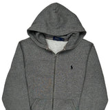 Polo By Ralph Lauren Hoodie - Medium Gray Cotton Blend