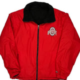 Ohio State Pro Player College Jacket - Large Red Polyester