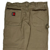 Wrangler Carpenter Trousers - 36W 30L Khaki Cotton