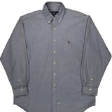 Ralph Lauren Shirt - Large Gray Cotton