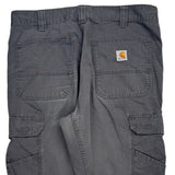 Carhartt Carpenter Trousers - 34W 32L Grey Cotton