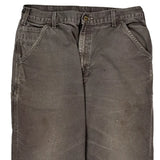 Carhartt Carpenter Pants - 33W 30L Gray Cotton