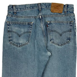 505 Levis Jeans - 34W 30L Light Wash Cotton