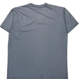 Nike T-Shirt - Large Blue Cotton