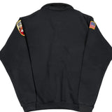 Fire Department Game 1/4 Zip - Large Black Polyester