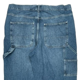 Unbranded Wide Leg Carpenter Jeans - 36W 30L Blue Denim