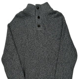 Tommy Hilfiger Jumper - Large Grey Cotton Blend