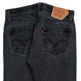 501 Levis Jeans - 31W 27L Grey Cotton