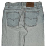 Made In USA Levis 550 Jeans - 33W UK 16 Light Wash Cotton