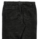 Calvin Klein Cord Pants - 34″ Waist Black Cotton