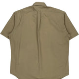 Blake Ralph Lauren Short Sleeve Shirt - Large Khaki Cotton