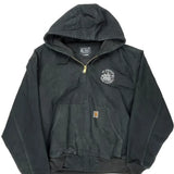 St. Charles Park District Carhartt Jacket - 2XL Black Cotton