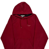 Nike Hoodie - Medium Red Cotton