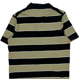 Hydrolix Oakley Striped Polo Shirt - Medium Beige Cotton