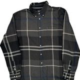 Barbour Shirt - Medium Black Cotton