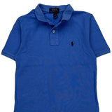 Age 10-12 Polo By Ralph Lauren Polo Shirt - Medium Blue Cotton