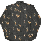 River Lodge Columbia Shirt - XL Black Cotton