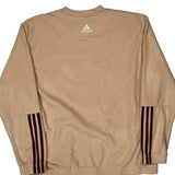 Adidas Spellout Fleece - Large Beige Cotton