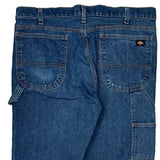 Dickies Carpenter Jeans - 36W 31L Blue Cotton