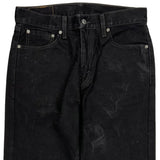 505 Levis Jeans - 32W 31L Black Cotton