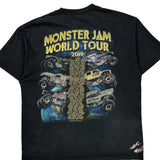 World Tour 2019 Monster Jam Graphic T-Shirt - XL Black Cotton