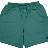 Patagonia Sport Shorts - Smallw 5L Green Polyester