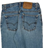 Made In USA Levis 550 Jeans - 28W US 4 Light Wash Cotton