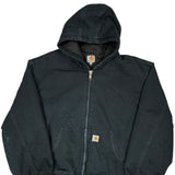 Made In USA Carhartt Jacket - 3XL Black Cotton