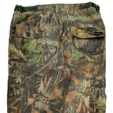 Mossy Oak Cargo Pants - Small Camo Cotton Blend