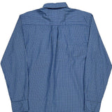 Tommy Hilfiger Checked Shirt - Large Blue Cotton