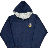 Mickey Mouse Disney Graphic Windbreaker - XL Blue Nylon