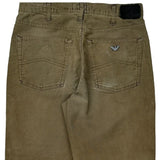 Armani Jeans - 31W 30L Khaki Cotton