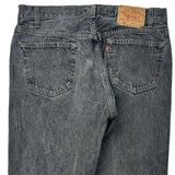 501 Levis Jeans - 36W 32L Grey Cotton