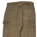 Carhartt Carpenter Trousers - 28W UK 8 Brown Cotton