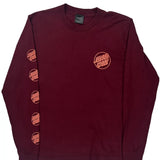 Santa Cruz Graphic Long Sleeve T-Shirt - XS Orange Cotton