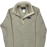 Patagonia Fleece - Small Beige Polyester