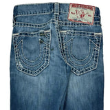 True Religion Contrast Stitch Jeans - 29W UK 8 Light Wash Denim